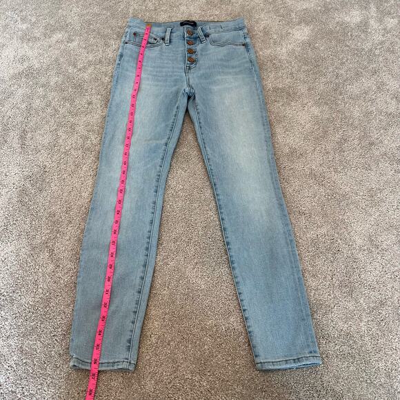 J Crew Jeans Women's Light Wash Skinny Jean Size 26 - Picture 6 of 10